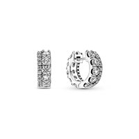 Orecchini Pandora Donna Pandora Timeless in Argento Zirconia 290058C01 - 290058C01